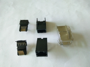 RJ45 25.4 结构件 不带盖板